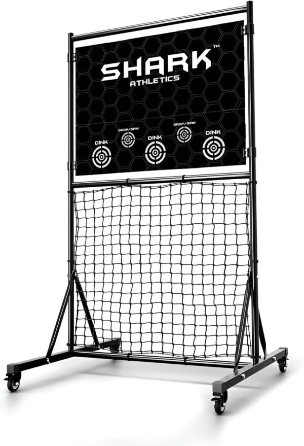 Pickleball Practice Rebounder Backyard & Indoor - Portable Pickleball Rebounder - Premium Pickleball Practice Board - Pickleball Wall for Practice - Pickleball Backboard (Easy Setup)