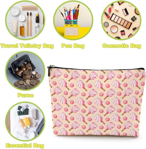 Funny Pickleball Gifts for Women Girls Pickleball Lover Player Gifts Pickleball Cosmetic Bag Makeup Bag Friendship Gifts for Female Daughter Sister Friend Bestie Mom Graduation Birthday Mothers Day