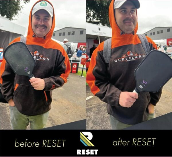Pickleball Paddle Cleaner and Surface Reset - Strips Impacted Residue and Increases Spin and Control, 4 floz, Transparent