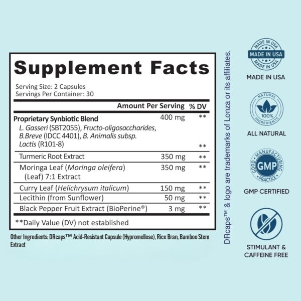 BB Company Provitalize | Probiotics for Women, Menopause | Joint Support, Sexy Midsection Curves, Digestive Health, Menopause Bloat | Turmeric Curcumin Moringa | Packaging Vary | 60 Ct