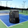 Pickleball Bag, Large Pickleball Backpack, spacious design with paddle storage, shoe compartment, thermal pocket, water bottle holder, fence hook. Ideal for all your pickleball gear