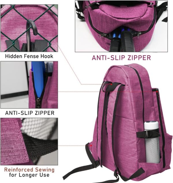 Layway Tennis Backpack for Men Women,Tennis Rackets Bag to Carry Racquets of Racquetball, Squash,Badminton,Pickleball and Other Travel Sport Accessories
