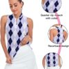 Women Racerback Sleeveless Golf Polo Shirts Collarless Tennis Tops Quick Dry Athletic Tank Tops