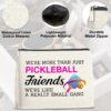 Pickleball Friends Gifts: Makeup Bag for Pickleball Players & Lovers - Cosmetic Bag with Zipper