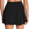 Women's Tennis Skirt with Pockets Shorts High Waisted Athletic Skirt Golf Skorts for Workout Pickleball