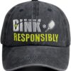 Pickleball Hats for Men Women, Pickle Ball Accessories, Adjustable Embroidered Baseball Cap Gifts for Pickleballs Lovers