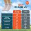 Twerp Pickleball Socks for Women - Novelty Pickle Ball Clothing - Fun Pickleball Gift for Women