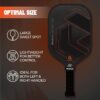 Carbon Fiber Pickleball Paddles Set of 2, USAPA Approved for Power & Control, Pickleball Gifts for Men&Women