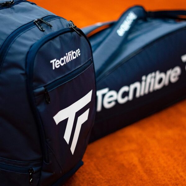 Tecnifibre Tour Endurance Tennis/Squash Bag Series (RS, WHITE, NAVY) - The Ultimate Waterproof and UV-Resistant Bag (RackPack,15R, 12R, 6R, BackPack)