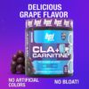 BPI Sports CLA + Carnitine – Conjugated Linoleic Acid – Performance, Lean Muscle – Caffeine Free – for Men & Women – Grape – 50 Servings – 12.34 Oz. (Packaging May Vary)