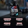 Extra Strength Nitric Oxide Supplement 3X Strength L Arginine, Citrulline Malate, AAKG, Beta Alanine - Premium Muscle Supporting Nitric Booster - Natural Energy & Heart Health Support - 180 Capsules