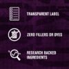 Jacked Factory Build-XT for Women - Muscle Builder for Women with VitaCherry, ElevATP, & Senactiv to Increase Muscle Growth, Muscle Recovery, & Boost Energy - 60 Count