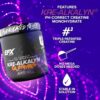 EFX Sports Kre-Alkalyn EFX Gummies | pH Correct Creatine Monohydrate Pill Supplement | Strength, Muscle Growth & Performance | 60 Servings, 120 Gummies - Citrus Blast