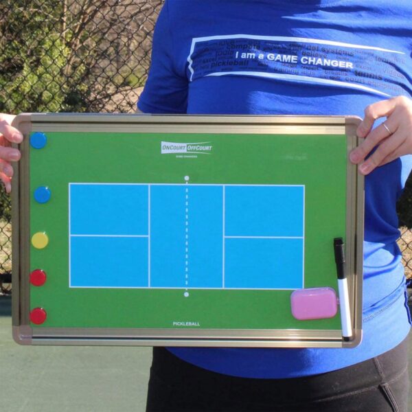 Magnetic Dry Erase Coach's Board, for Tennis and Pickleball Training, Great for Drills, Strategy, and Conditioning