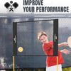 PodiuMax Mini Pickleball Net, 4FT Pickleball Net for Driveway, Outdoor Indoor Solo Practice & Skill Improvement