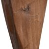Deco 79 Wood Paddle Home Wall Decor Novelty Canoe Oar Wall Sculpture with Arrow and Stripe Patterns, Set of 2 Wall Art 6"W, 55"H, Multi Colored