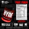 PROSUPPS Mr. Hyde Signature Pre Workout Powder with Creatine, Beta Alanine & Caffeine - Performance, Energy & Endurance - Clean Fitness & Gym Supplements for Men & Women (Fruit Punch, 60 Servings)