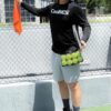 Ball Holder for Pickleball Tennis Golf - Adjustable waist with Towel Hook Peg Accessories Space
