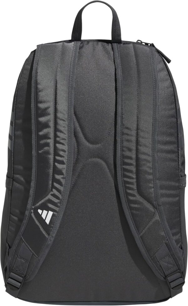 adidas Stadium Team Sports Backpack for Men and Women (36l) Durable Athletic Laptop Bag, Dark Grey/4.0, One Size