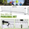 TOBWOLF 22x3ft Pickleball Net, Official Regulation Size for Indoor/Outdoor Play