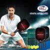 USAPA Approved Carbon Fiber Pickleball Paddle Set of 2, Lightweight Graphite Pickleball Rackets for Men & Women
