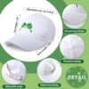 Panitay 4 Pack Funny Dink Ball Lover Gifts Dink Ball Hats Sports Wrist Head Sweatbands and Novelty Socks for Men Women