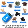 BEARVANA Peach Support Gummies for Women | Fitness Supplement | Boost Confidence | 9 Herbal Extracts Including Maca Root, Fenugreek and Ginger Root | Essential Vitamins | Berry Flavor | 60 Gummies