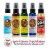 SPIN IT GRIPPING SOLUTION - Better Hand Grip Spray for Pole Dancing, Aerial Silks - Supercharge Tennis Overgrips, Pickleball Paddles - Grip Replacement, 2 oz