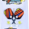 World's Smallest Pickleball Paddles & Balls