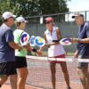 Portable Pickleball Net - 22 FT USAPA Regulation Size, Applies to Indoor & Outdoor & Driveway, Pickle Ball Net System with Carrying Bag