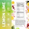 QNCH Superfruit HYDRATION + RECOVERY - Lemon Lime - Electrolyte Drink Mix Single Serve Hydration Powder Packets | Non-GMO, Gluten Free, Vegan | 15 Sticks