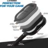 USAPA Approved Pickleball Paddles Set, Lightweight Fiberglass Pickleball Racket with 4 Cooling Towels, 4 Balls, and Portable Carry Bag | Beginner & Pro Pickleball Set for Men and Women
