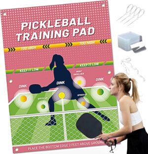 Dink Master Pickleball Practice Pad - Reusable Training Pad for Indoor & Outdoor Dink Training