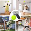 Pickleball Trainer with Remote Adjustable for Training and Practice - Perfect Practice Equipment for Single Player Training White