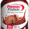 Premier Protein Powder, Chocolate Milkshake, 30g Protein, 1g Sugar, 100% Whey Protein, Keto Friendly, No Soy Ingredients, Gluten Free, 17 Servings, 24.5 Ounce (Pack of 1)
