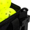 Franklin Sports Portable Pickleball Hopper + Carry Bag - (100) Ball Pickleball Caddy + Travel Basket with Wheels - Easy Storage + Transportation to Court - Easy Assembly + Durable Construction