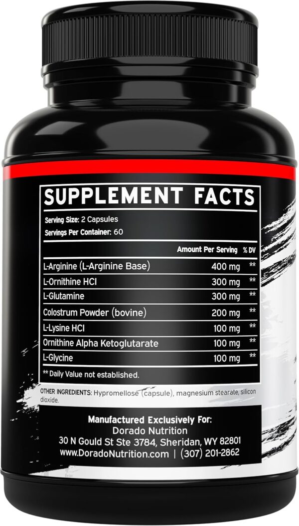 HGH Supplements for Men & Women (120 Count) 1500mg Support Muscle Growth & Healthy Levels of Human Growth Hormone - Promote Healthy Muscle & Recovery For Men Post Workout Supplement - USA Made