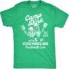 Mens Camp Dink Counselor Pickleball Lake T Shirt Funny Pickle Ball Lovers Joke Tee for Guys
