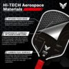 Havok Pro Pickleball Paddle: Carbon Fiber Surface for Enhanced Power, Precision and Maximum Spin - Large Sweet Spot and USAPA Approved - Red