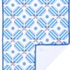 Millie Rose Pickleball Towels in Fashionable Prints - Cute 15x17 inch Microfiber & Cotton Athletic Towels with Carabiner Clip - Pickleball Accessories, Pickleball Gifts (The Kitchen)