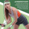 Panitay 4 Pack Funny Dink Ball Lover Gifts Dink Ball Hats Sports Wrist Head Sweatbands and Novelty Socks for Men Women
