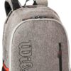 WILSON Team Tennis Racket Bag - Heather Green and Heather Grey