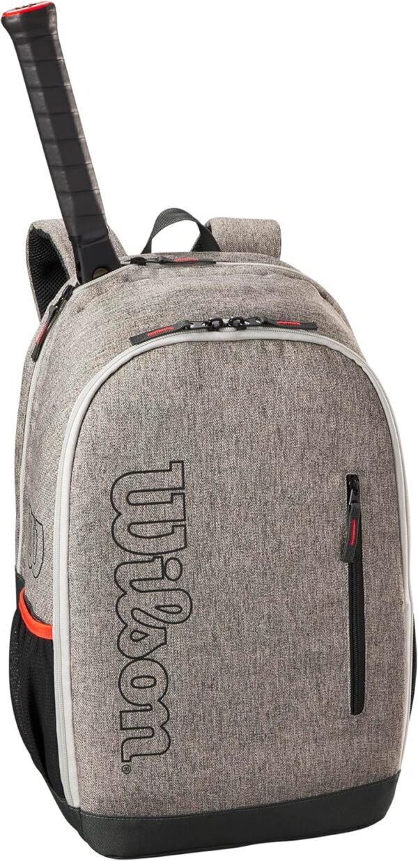 WILSON Team Tennis Racket Bag - Heather Green and Heather Grey