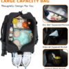 Pickleball Bags for Men & Women Pickleball Tote Bag Sports Duffle Bag w/Shoe Compartment for Paddle Racquet & Accessories