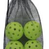 Pickleball Balls, USAPA Approved 40 Holes Outdoor Pickleball Balls, High Elasticity & Durable Paddle Balls for All Style Pickleball Paddles
