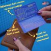 Pickleball Rules Cheat Sheet, The Perfect Courtside Reference, Made in USA, Includes Wallet Size and Sticker