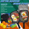 Pickleball Paddles Set of 2, Funny Pickleball Set, Fiberglass Pickleball Paddles, Lightweight Pickle Ball Rackets 2 Pack, 16mm Honeycomb Core, 4 Indoor & Outdoor Pickleballs with Bag