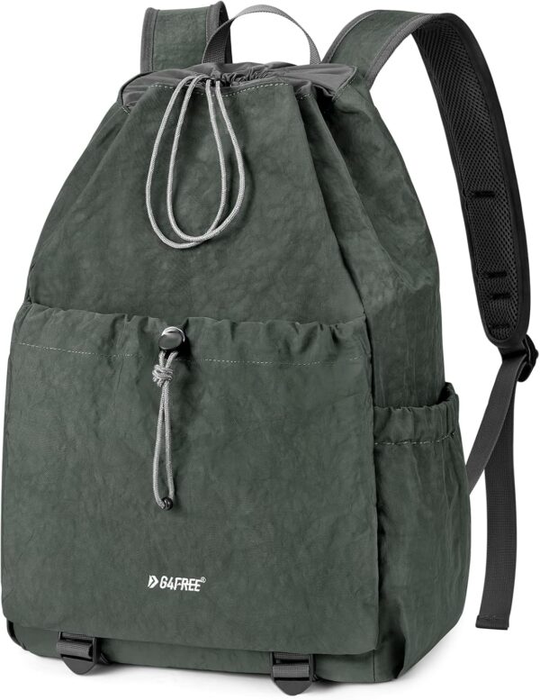 G4Free Tennis Bag, Tennis Backpack for Men & Women, Holds Tennis Pickleball Badminton Squash Rackets, Lightweight Backpack for Sports, Travel, Hiking