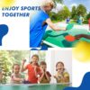 Junkin 16 Pcs Bulk Plastic Table Tennis Paddle Set Multi Color Sports Table Tennis Paddle Racket Table Tennis Equipment for Indoor Outdoor Camp, Vacation, Easy Grip and Light Spin(16 Pcs)