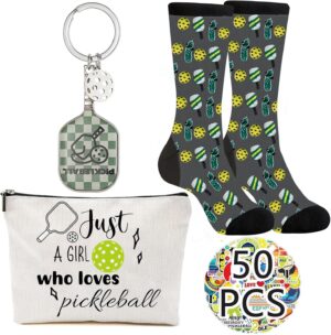 Pickleball Gifts for Women - 4Pcs Funny Gifts for Pickleball Lovers, Pickleballs Gift Ideas for Birthday Christmas